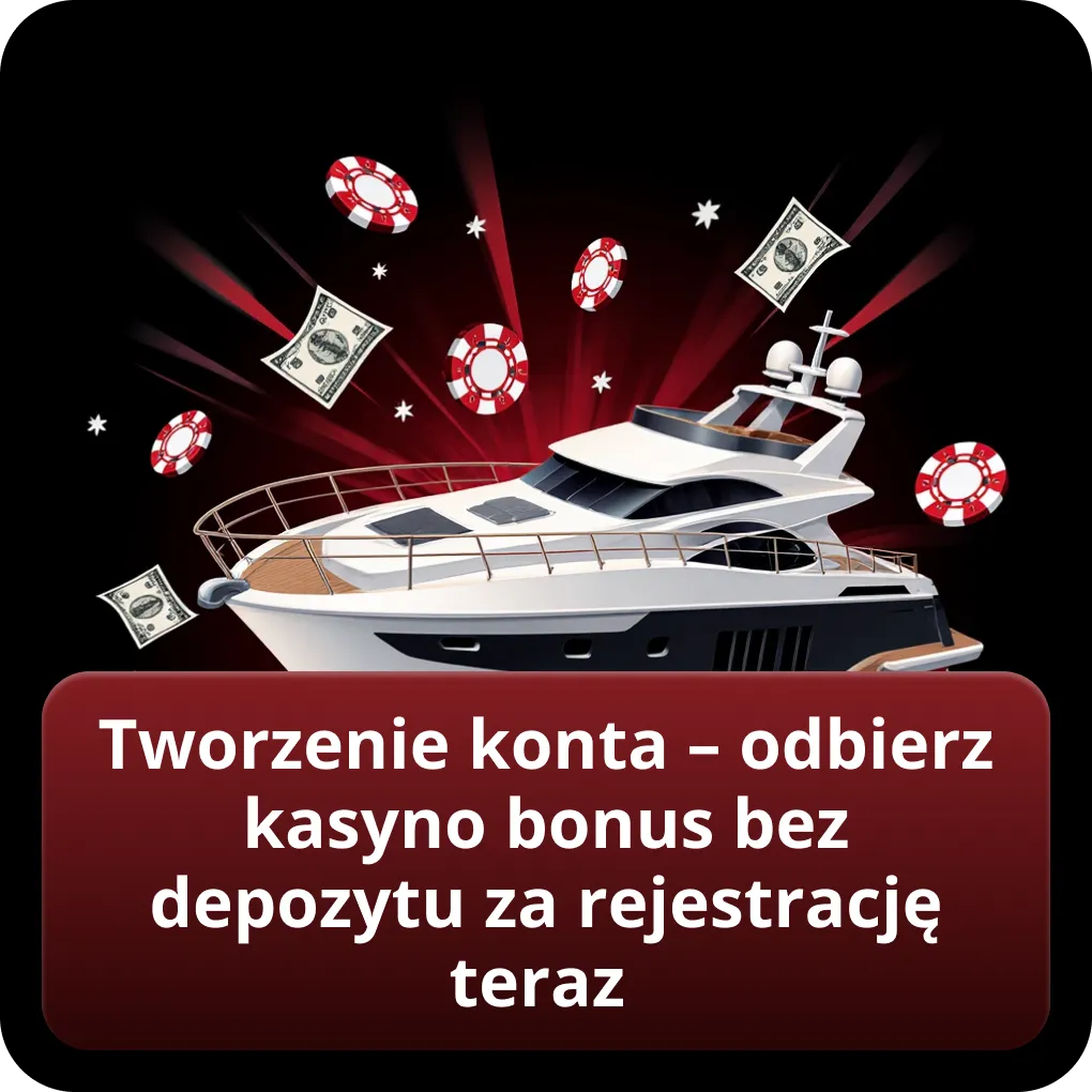 Tworzenie konta – odbierz kasyno bonus bez depozytu za rejestrację teraz