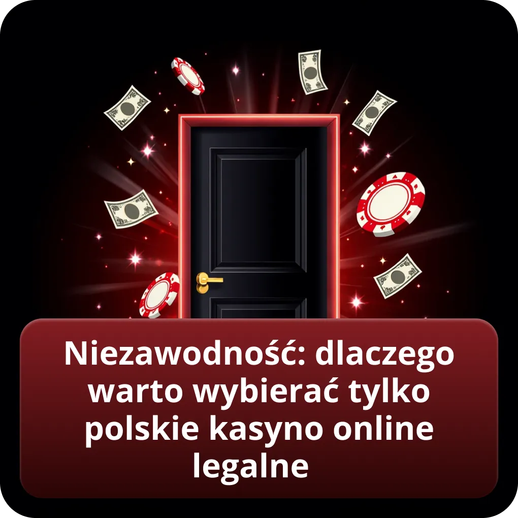 Niezawodność: dlaczego warto wybierać tylko polskie kasyno online legalne